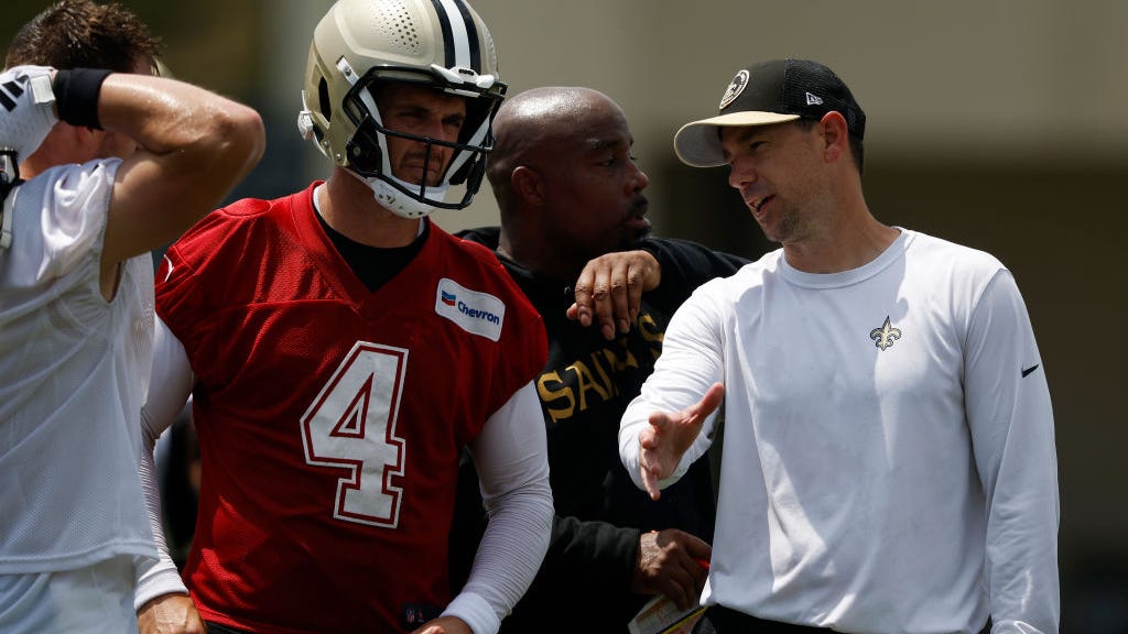 Where was Klint Kubiak? New Saints OC shifts upstairs to kick off season