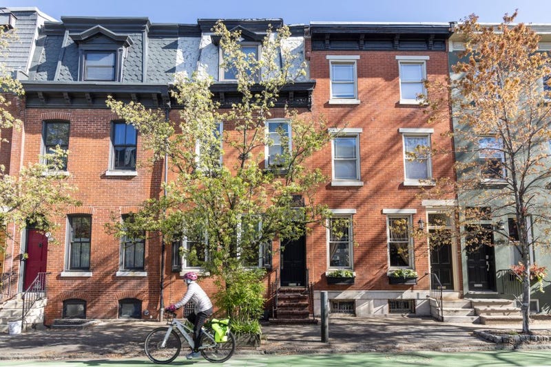 homes in Philadelphia's Fitler Square neighborhood