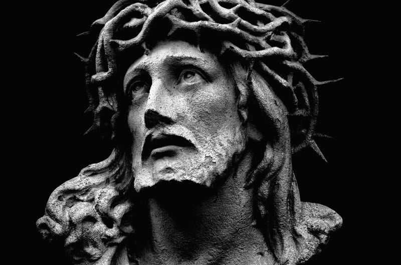 Statue depicts Jesus Christ