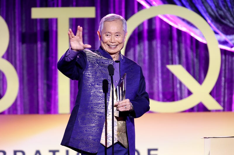 George Takei at The Critics Choice Association's Inaugural Celebration of LGBTQ+ Cinema & Television held at the Fairmont Century Plaza on June 7, 2024 in Los Angeles, California.