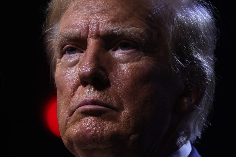 Closeup of Donald Trump