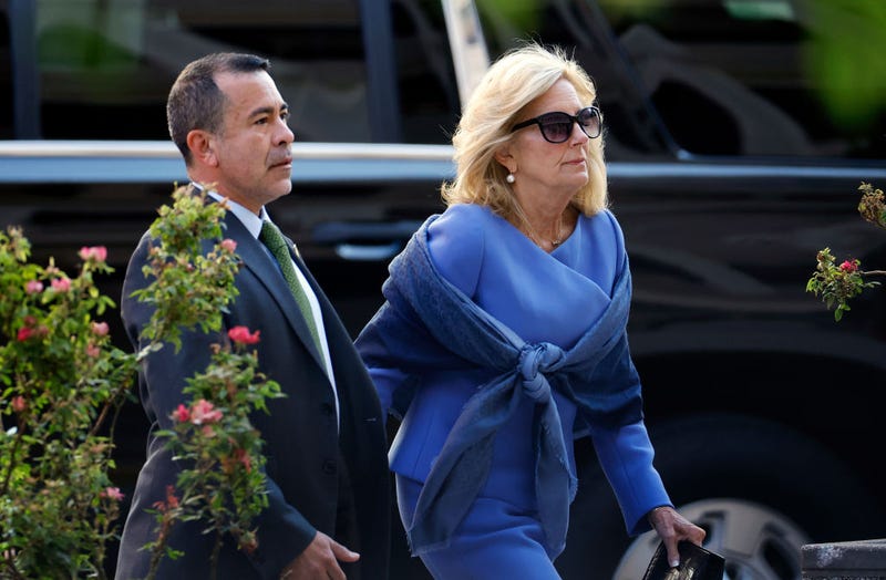 First Lady Jill Biden campaigned for her husband in Millvale Sunday, speaking about reproductive rights. Her second stop this month in the region comes just days before President Biden and former President Trump meet for their first debate.