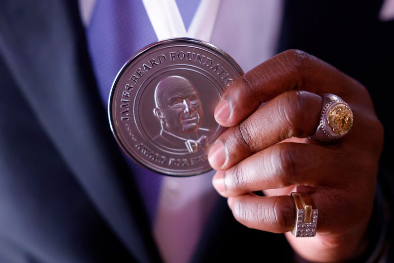award detail, attends the 2024 James Beard Restaurant