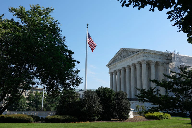 The U.S. Supreme Court Building stands on June 14, 2024, in Washington, DC.