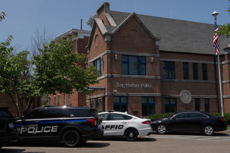 Sag Harbor Police headquarters, where singer Justin Timberlake spent the night in custody after being charged with drunk driving in Sag Harbor, New York, on June 18, 2024