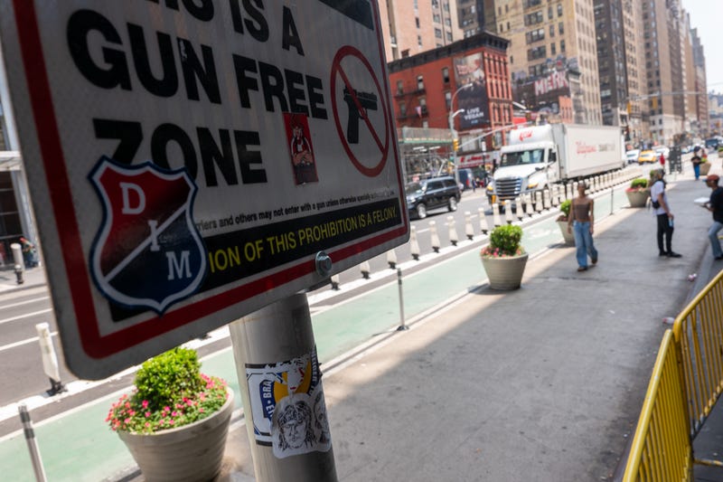sign for Gun Free Zone