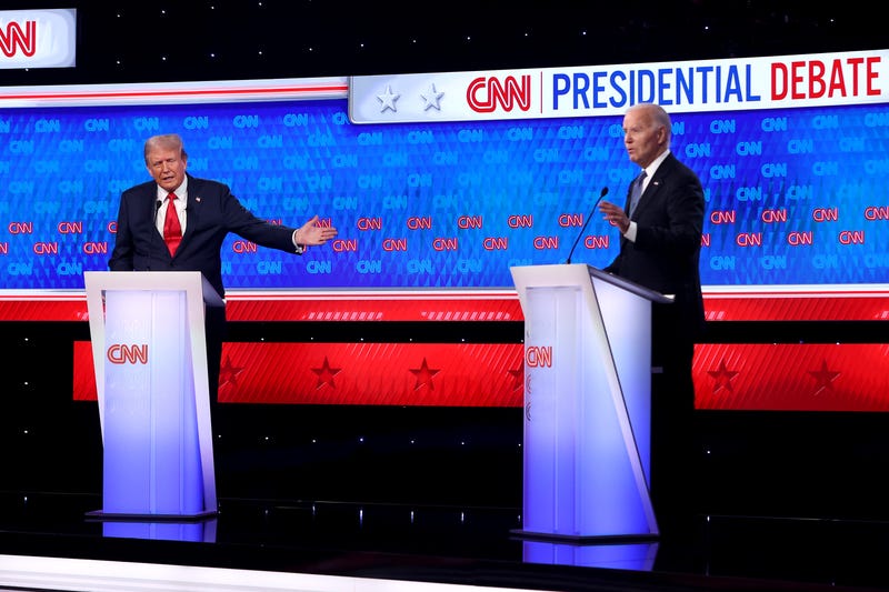 Donald Trump and Joe Biden