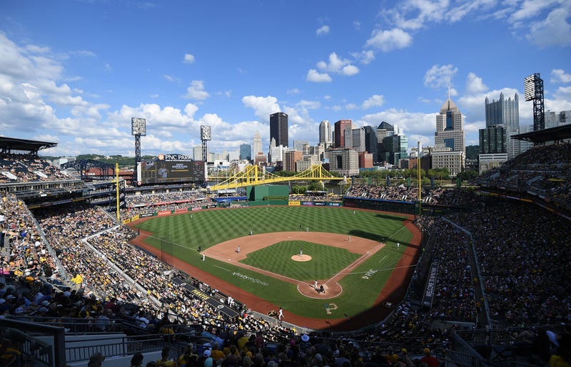 A general view of the stands during the game between the Pittsburgh Pirates and the New York Mets at PNC Park