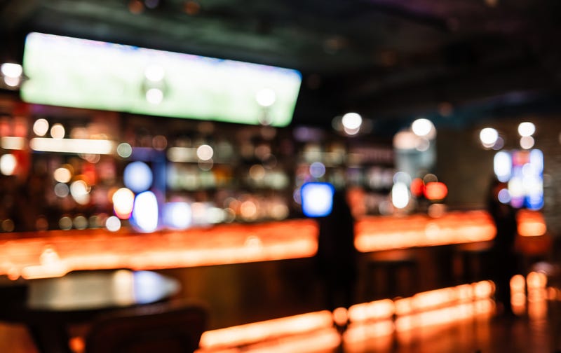 Blurred bar background