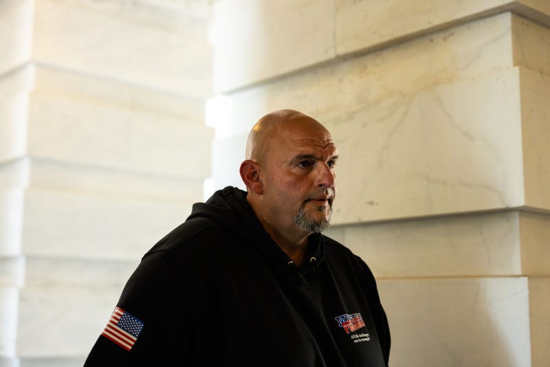 U.S. Sen. John Fetterman of Pennsylvania says he is at home recovering from COVID-19.