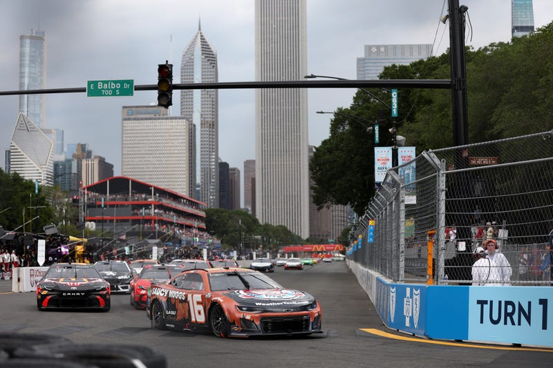 #16 Wendy's Saucy Nuggs Chevrolet drives during Grant Park 165