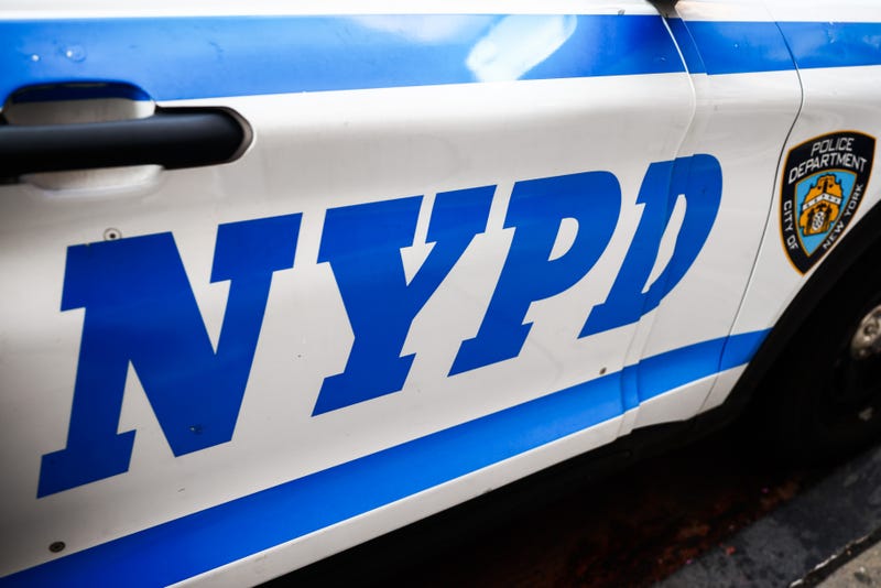 An NYPD vehicle and an MTA vehicle collided in the Queens-Midtown Tunnel on Tuesday night