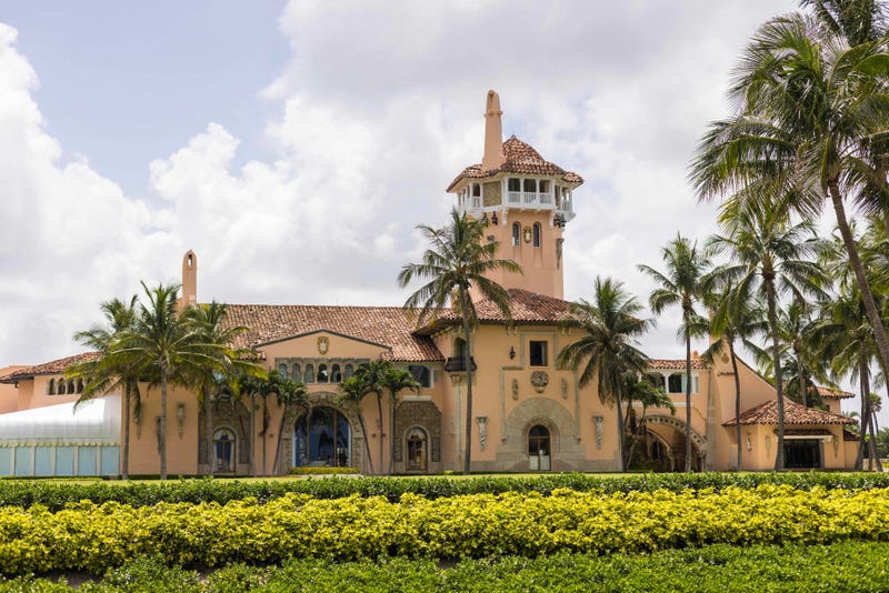 Exterior view of Mar-A-Lago on July 14, 2024 in Palm Beach, Florida. 