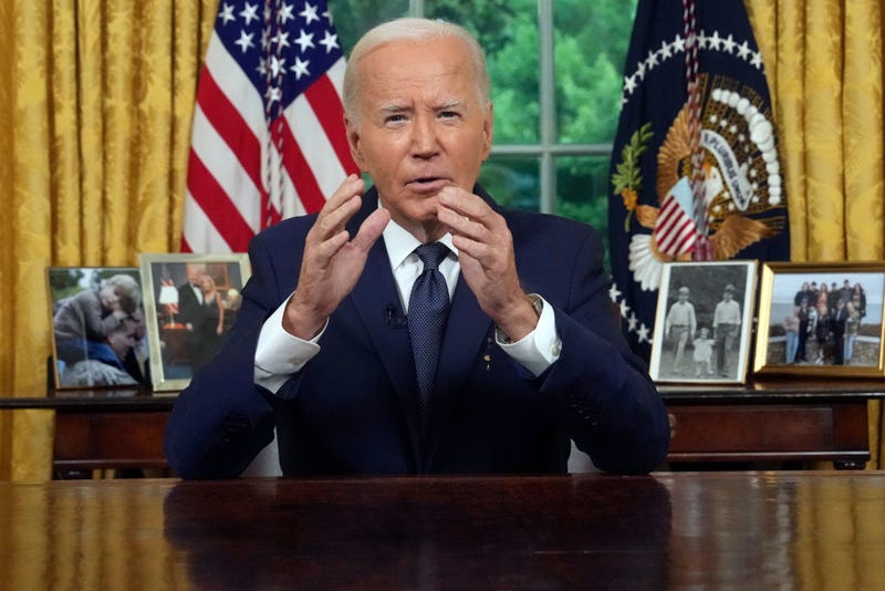 President Biden will address the nation Wednesday night.
