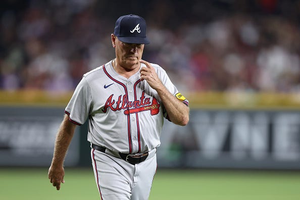 Braves' manager Brian Snitker can walk away under his on terms