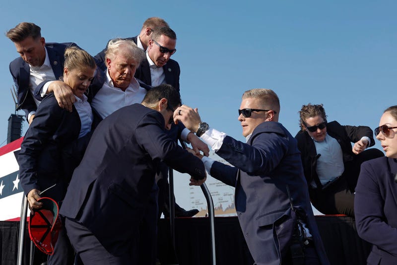 Donald Trump and Secret Service