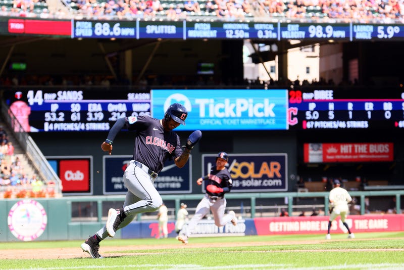 Guardians scoring two runs