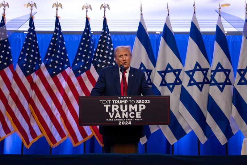 Republican presidential candidate, former U.S. President Donald Trump