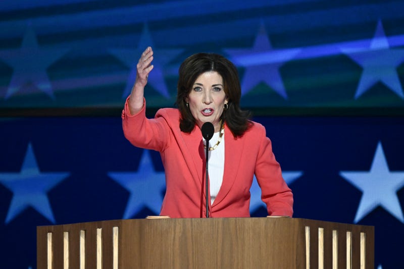 Gov. Hochul speaks at the convention on Monday night