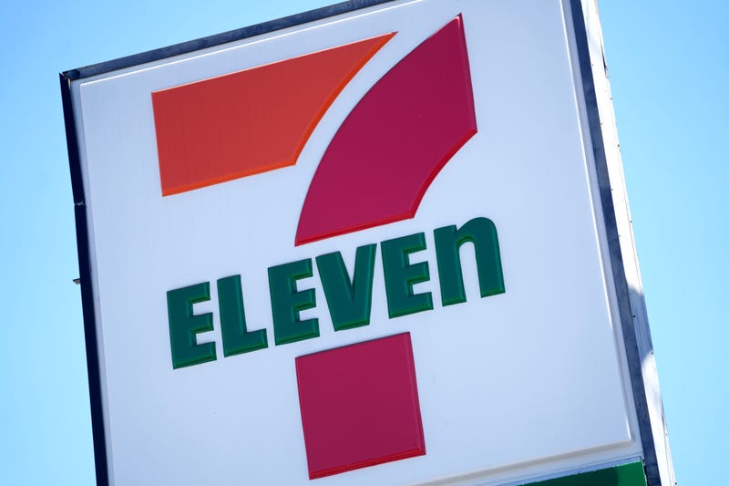 The exterior of a 7-Eleven convenience store is seen on August 20, 2024 in Los Angeles, California.