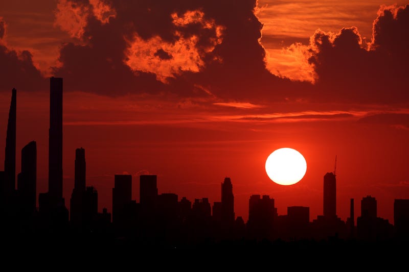 Temps will soar near 90 degrees on Thursday as air quality deteriorates, forecasters said