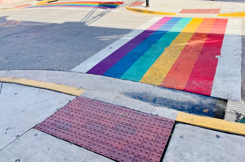 Governor Greg Abbott is ordering Dallas and other Texas cities to remove rainbow crosswalks within 30 days or risk losing state and federal transportation funding.