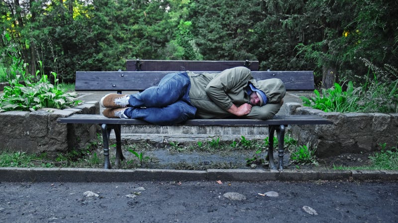 Homelessness stock photo