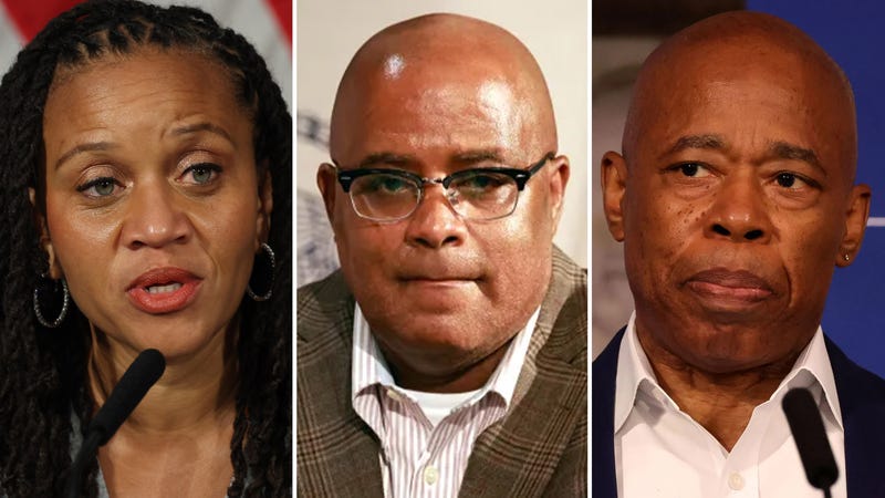 Sheena Wright, Philip Banks and Eric Adams