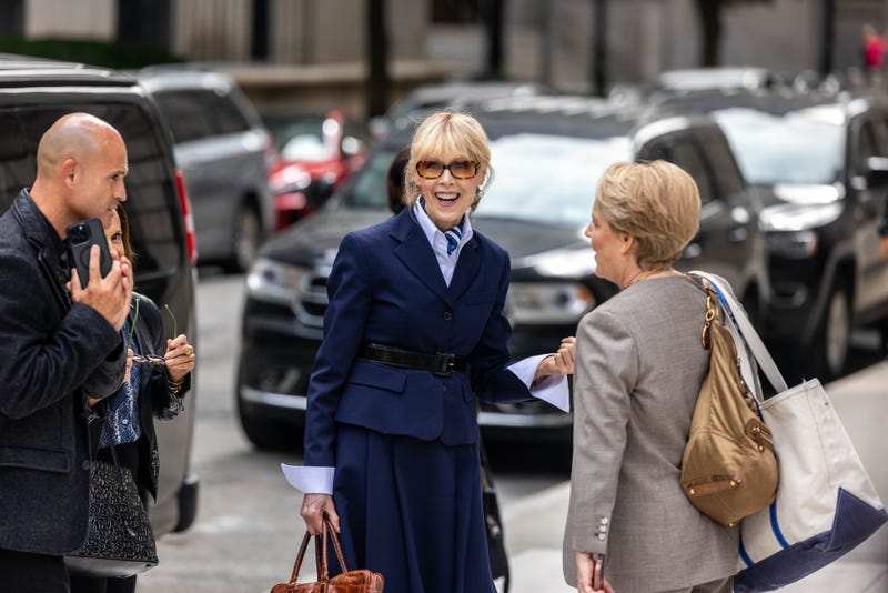 E. Jean Carroll leaves the courthouse on September 6, 2024
