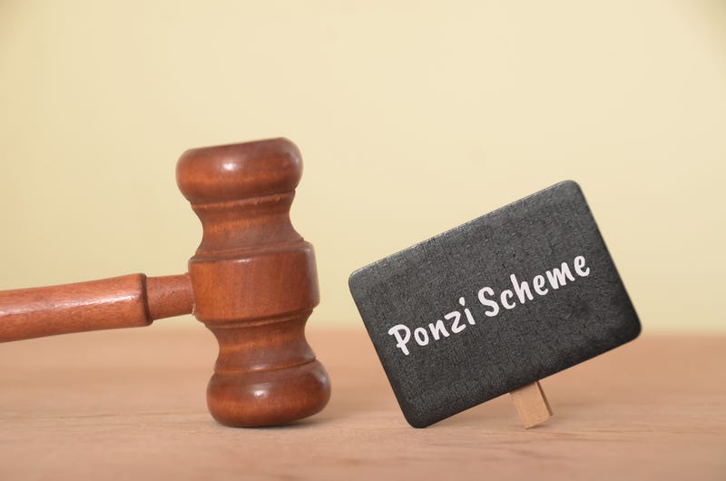 A Ponzi scheme is a fraudulent investment operation that promises high returns to investors through the money of new investors rather than legitimate business activities.