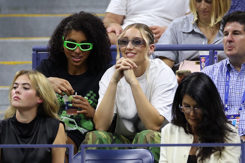 Paige Bueckers attends the Men's Singles Semifinal match at the 2024 US Open on September 06, 2024 in New York City.