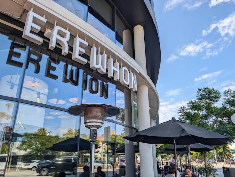 Erewhon Grocery Store in Culver City, California