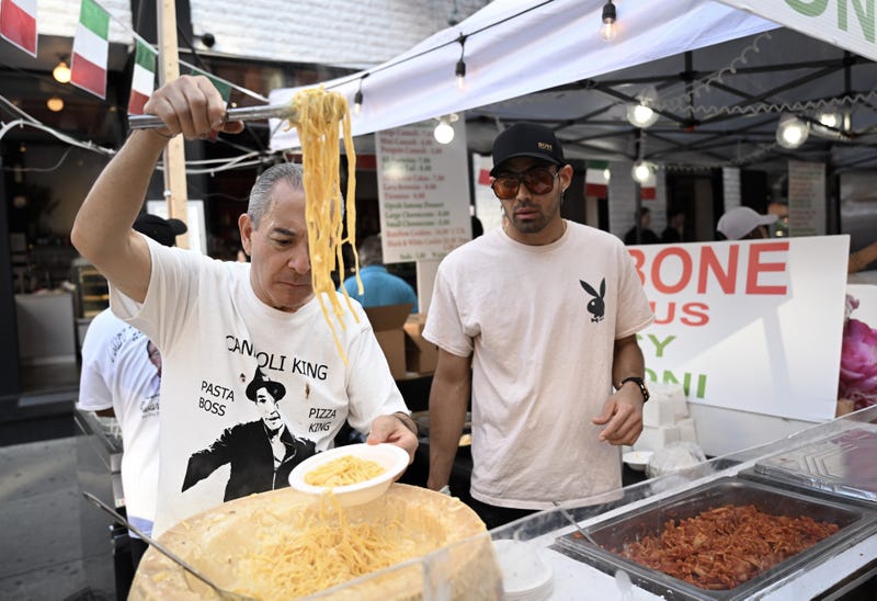 Fresh pasta is prepared on Sept. 12, 2024