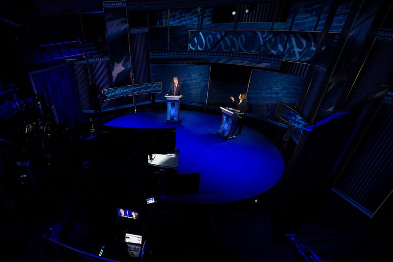 Vice President Kamala Harris and former President Donald Trump squared off in their first debate at the National Constitution Center in Philadelphia.