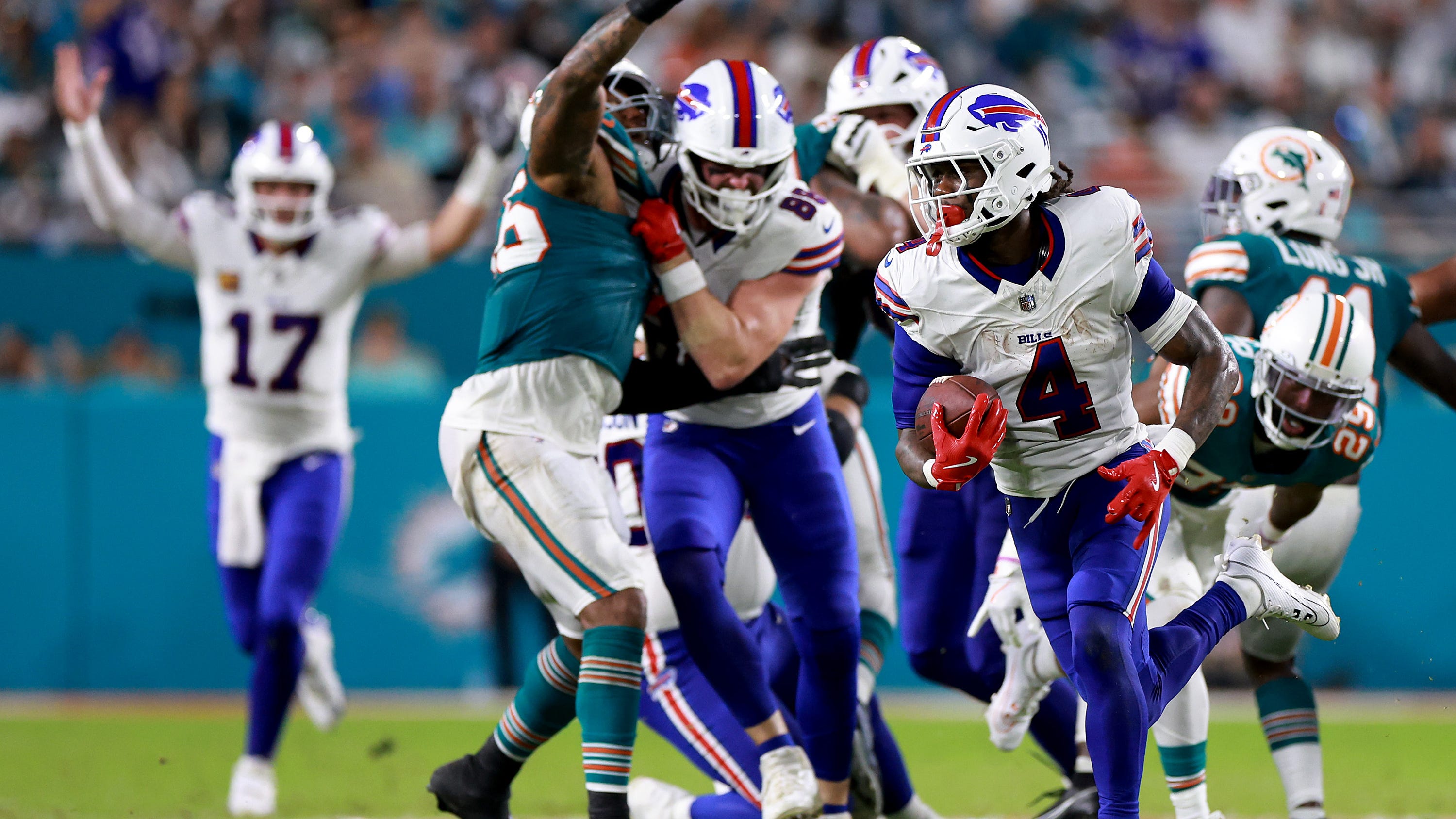 Bills 'Squish the Fish' in Thursday night win over Dolphins