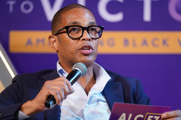 Don Lemon speaks onstage during the Congressional Black Caucus Foundation's 53rd Annual Legislative Conference National Town Hall at Walter E. Washington Convention Center on September 12, 2024 in Washington, DC.