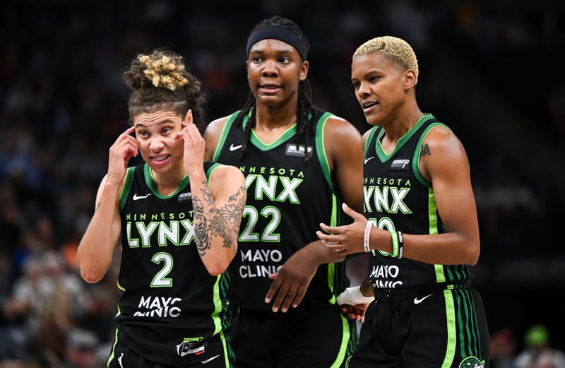 Napheesa Collier scores 38 as Lynx fend off Mercury 102-95 in playoff opener of Game 1 of a WNBA basketball first-round playoff game, Sunday, Sept. 22, 2024, in Minneapolis.