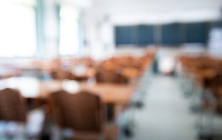 Classroom blur