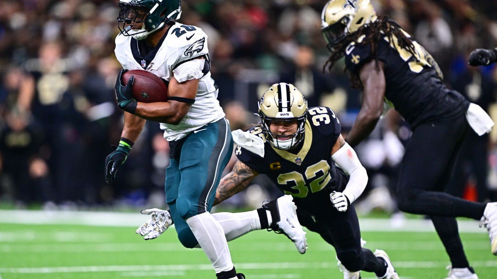 3 up, 3 down after Saints crash and burn vs Eagles: Grando shines, run defense flails