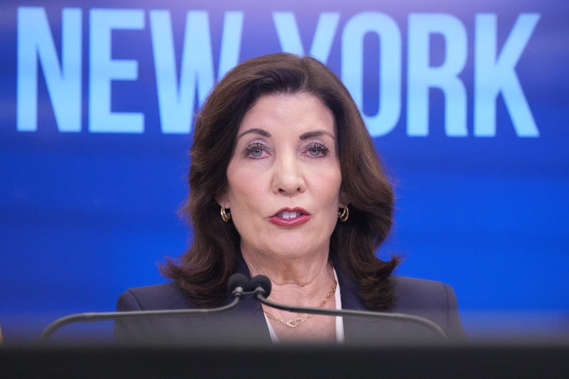 Hochul won the 2022 election against Republican Lee Zeldin but faces a low favorability rating currently