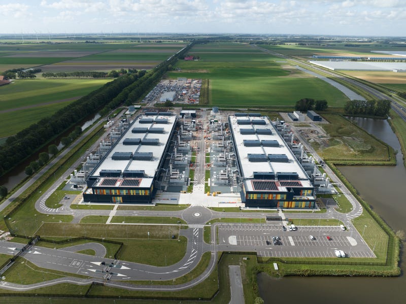 A data center in Europe.