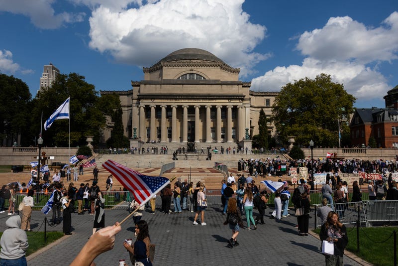 Columbia students organize dueling memorials and rallies on campus in October 2024