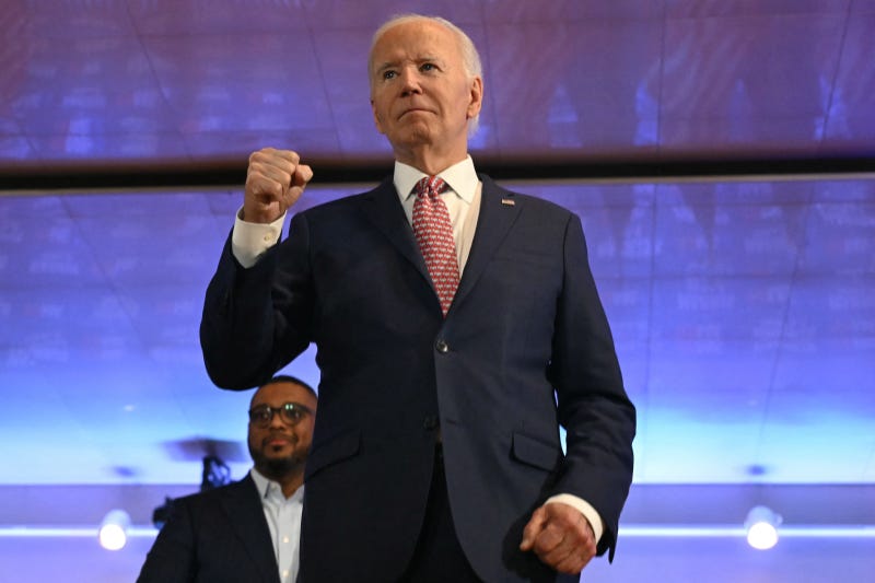 Joe Biden at Philadelphia’s Democratic City Committee annual fall dinner on Tuesday