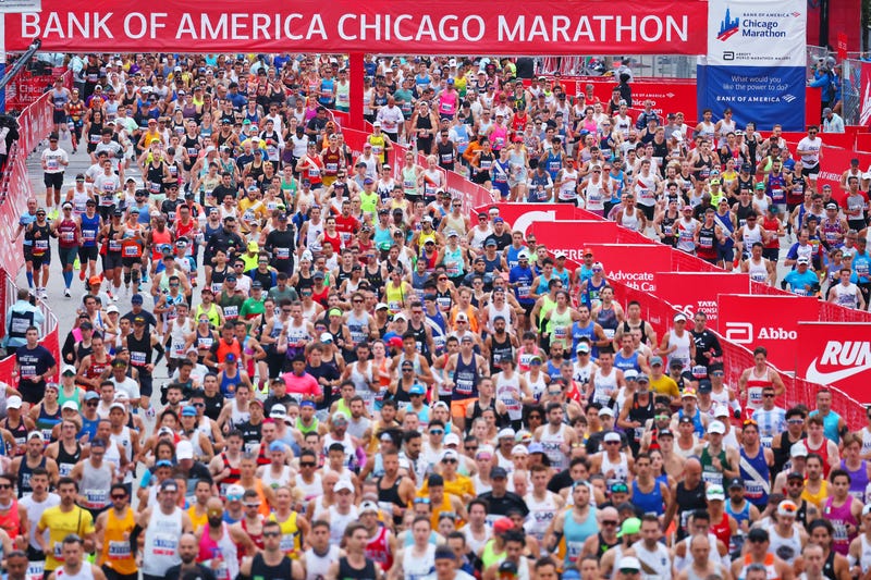 Runners compete at 2024 Chicago Marathon