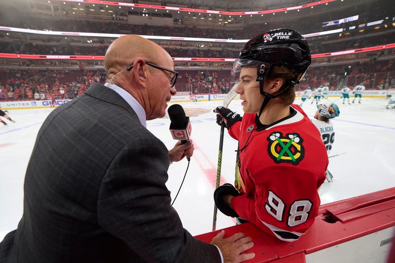 Darren Pang interviews Connor Bedard