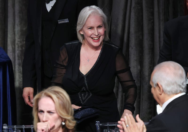 U.S. Sen. Kirsten Gillibrand (D-NY) attends the annual Alfred E. Smith Foundation Dinner at the New York Hilton Midtown on October 17, 2024