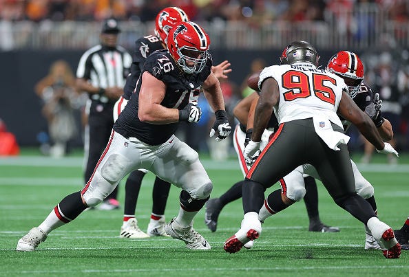 Falcons place Kaleb McGary on the injured reserve list amid reports he will miss season