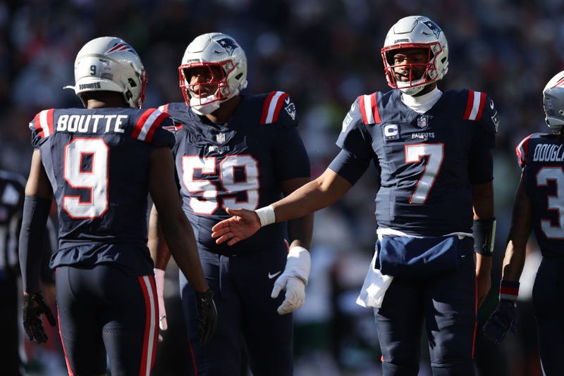 Kayshon Boutte and Jacoby Brissett