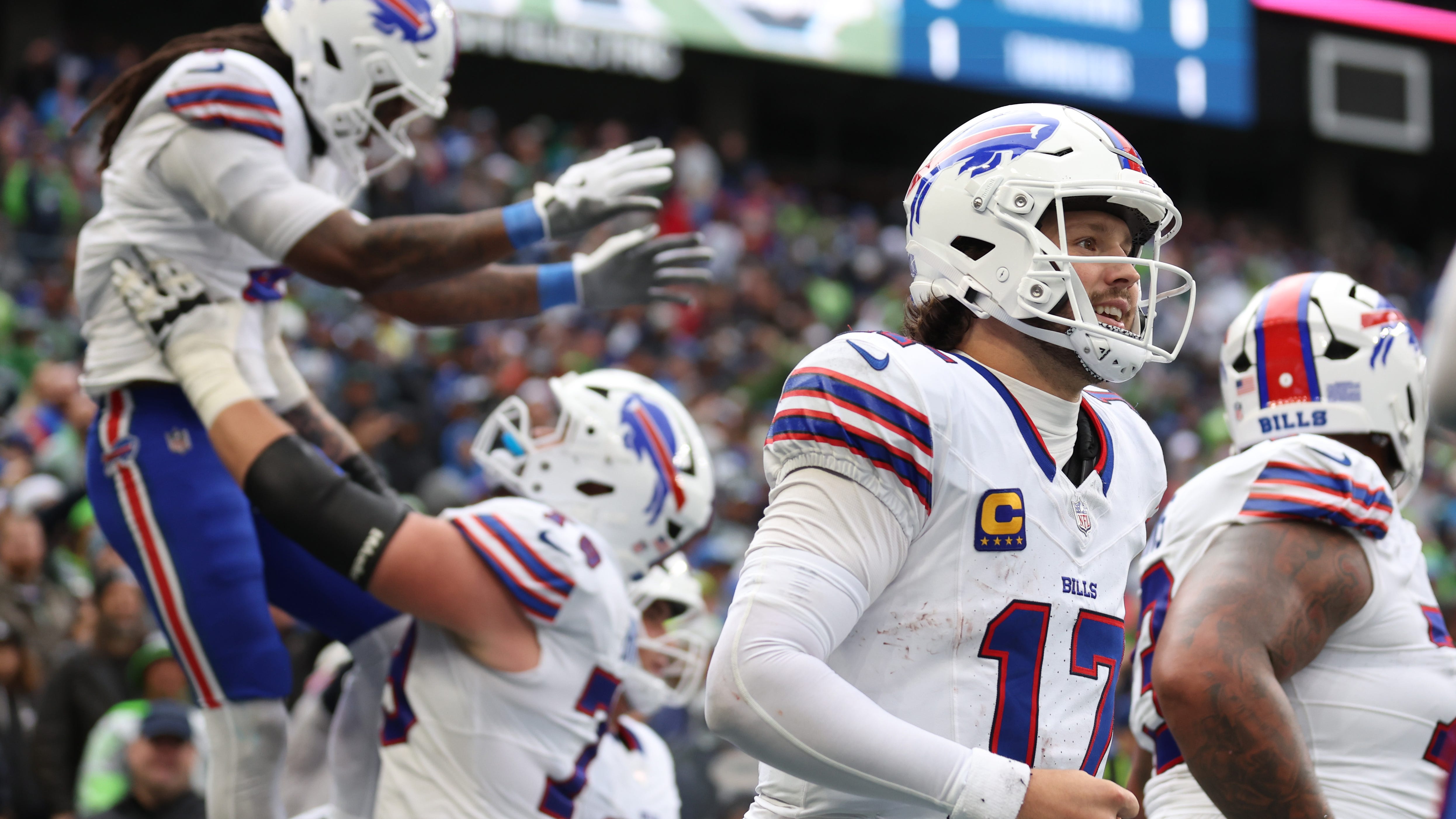 Bills ground the Seahawks in impressive road performance