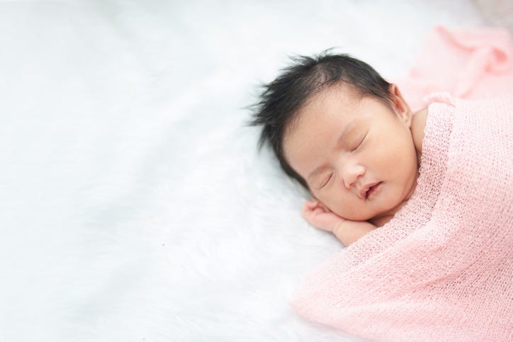 Baby in blanket